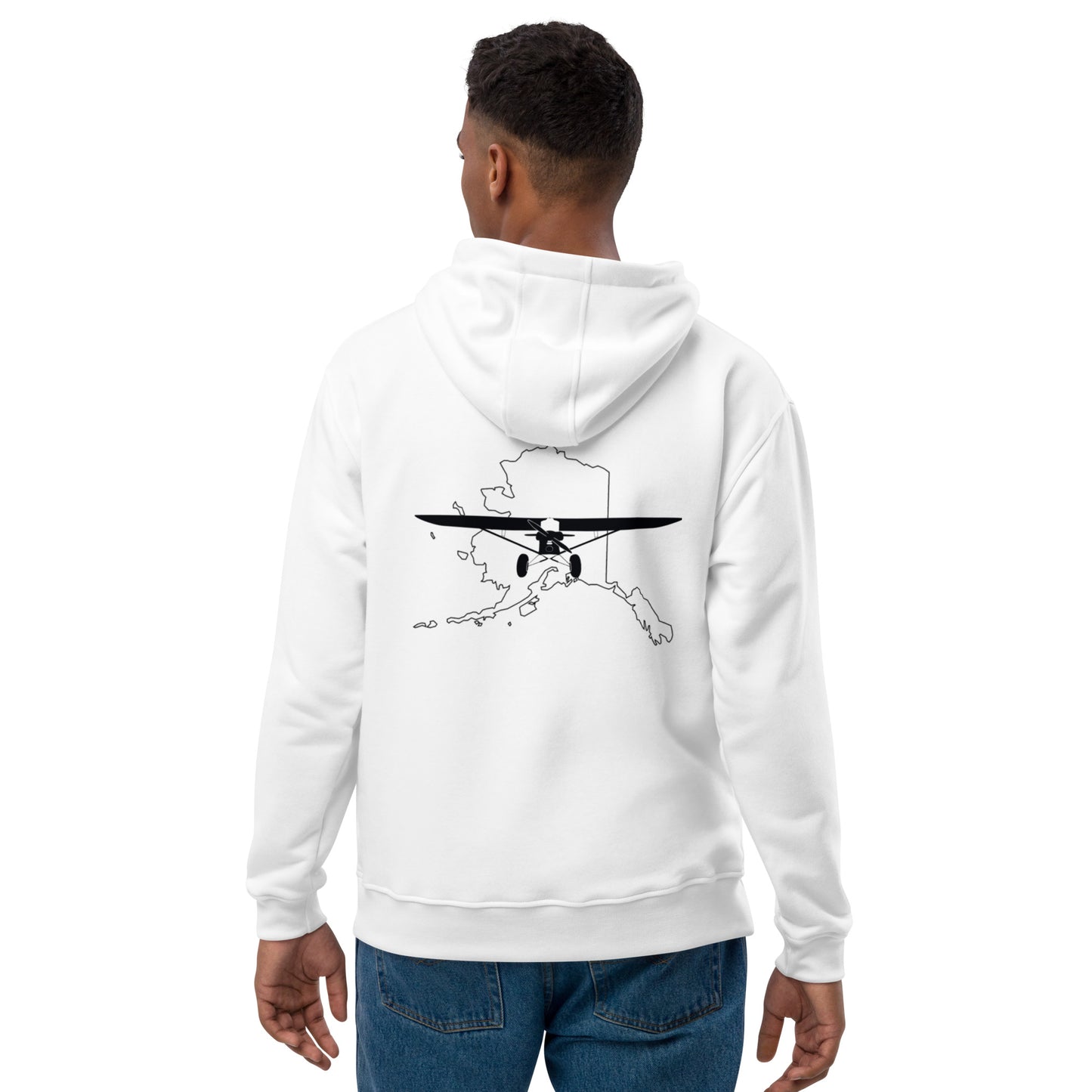 Premium Fly Alaska hoodie